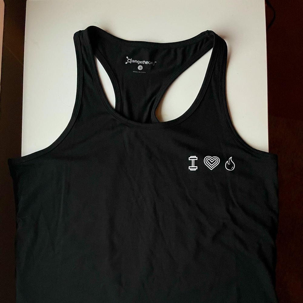 Orangetheory open back tank